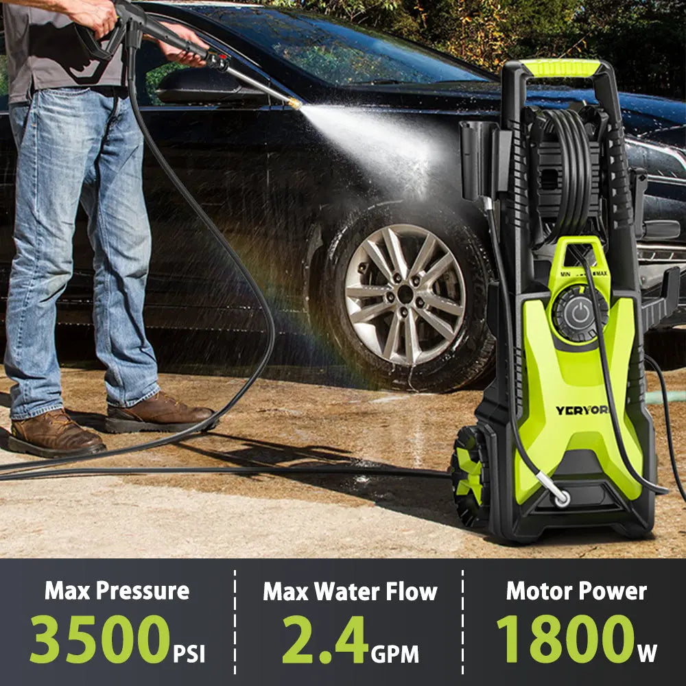 max pressure 3500psi 2.4gpm 1800w-yeryork