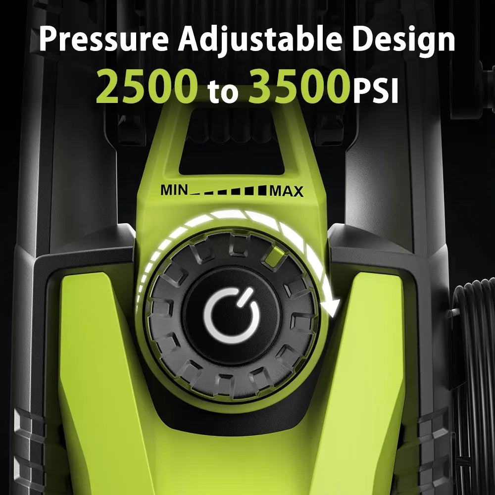 Pressure Adjustable Design
2500 to 3500PSI - yeryork