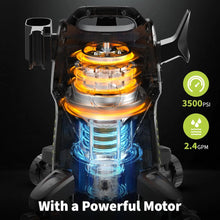 Electric Pressure Washer 3500PSI 2.4GPM - YERYORK