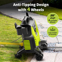 Electric Pressure Washer Anti-Tipping Design - YERYORK